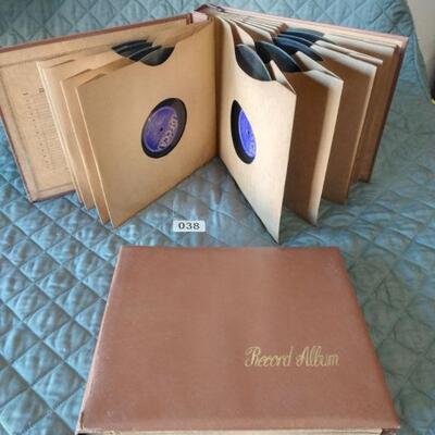 Lot 038  Vintage Vinyl 20 Records