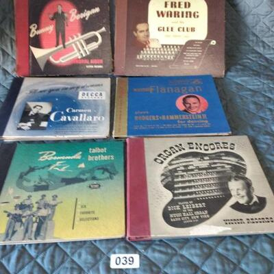 Lot 039   Assorted Vintage Records