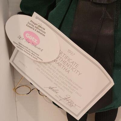 Lot 189: GÃ¶tz Martha Doll - New in Box