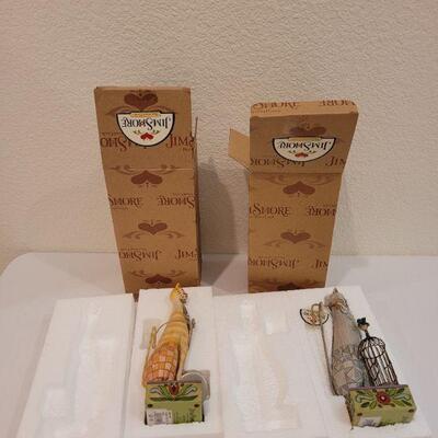 Lot 197: NEW Jim Shores "Jilly" & "Milly"