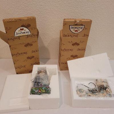 Lot 199: NEW Jim Shores "Knightly" & "Maya"