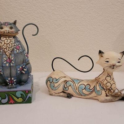 Lot 199: NEW Jim Shores "Knightly" & "Maya"