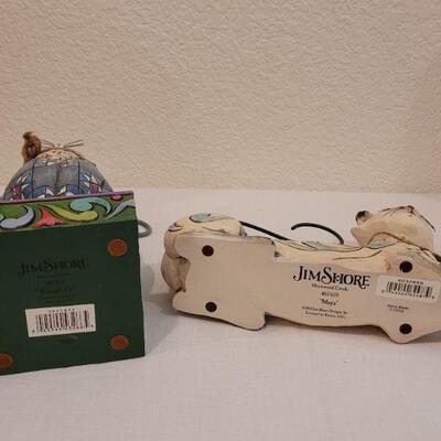 Lot 199: NEW Jim Shores "Knightly" & "Maya"