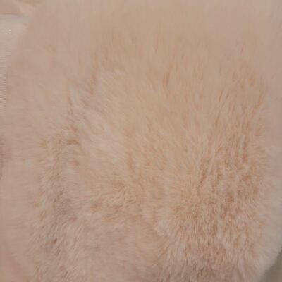 Lot 200: New Charter Club Decorative Pillow & Throw Blanket (Off-white)