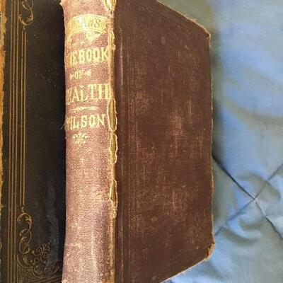 Lot of 3 Antique Rare Books 1853-1874