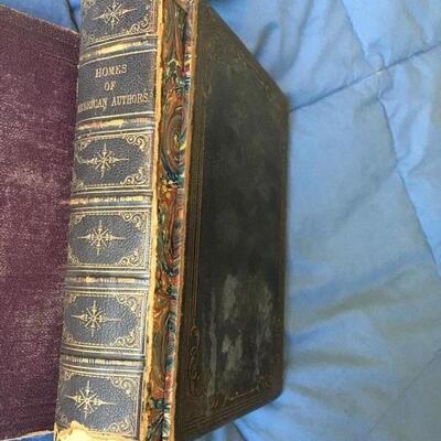 Lot of 3 Antique Rare Books 1853-1874