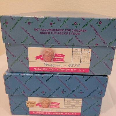 Lot 204: Vintage MADAME ALEXANDER "Josephine " & "Huggums"