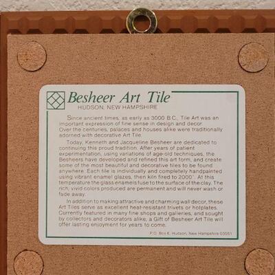 Lot 207: Beshear Art Tiles (3)