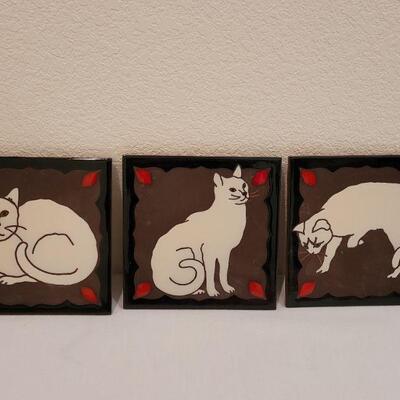 Lot 207: Beshear Art Tiles (3)