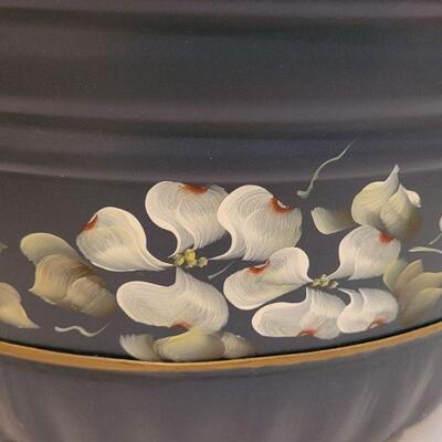 Lot 208: Handpainted Metal Large Pail