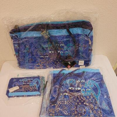 Lot 212: NEW Sarah Burch Soft Luggage 
