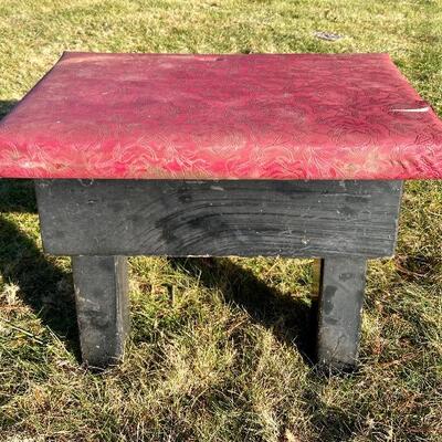Lot 73: Antique Bench and chair