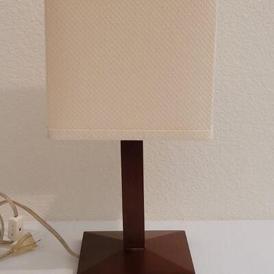 Lot 218:  Small Lamp (shade is in nice condition)