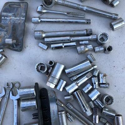 Lot 75 G: Wrench and Socket Lot