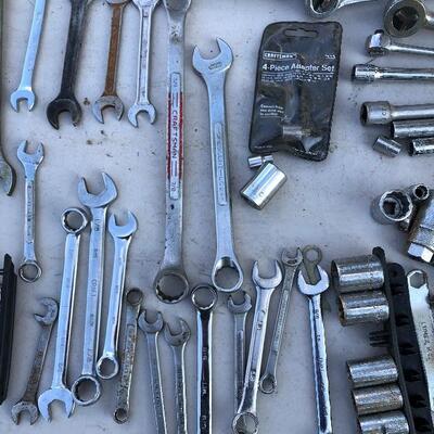 Lot 75 G: Wrench and Socket Lot