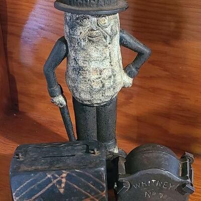 Lot 129: Planters Peanut Bank, Copper Bank and More