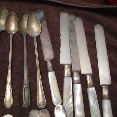Lot 244 - Stainless & Silver Plated Silverware - Landers International Rogers Willshire