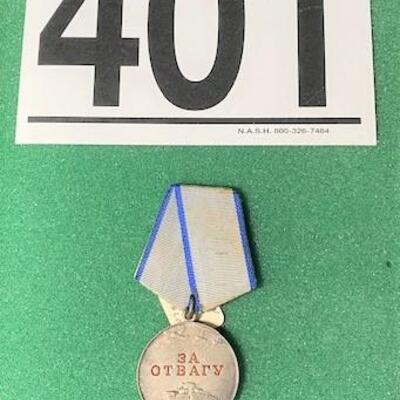LOT#401B: Russia WWII Medal of Valor