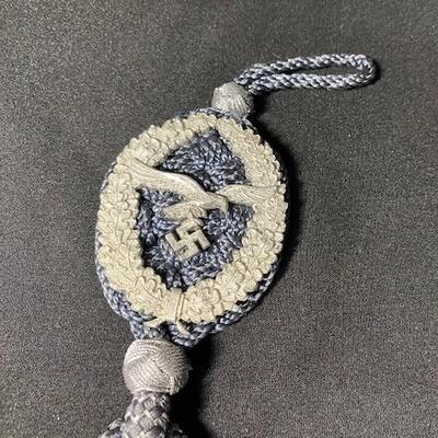 LOT#412B: Nazi Luftwaffe Lanyard