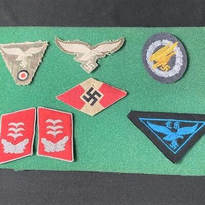 LOT#415B: 6 Nazi Luftwaffe Patches