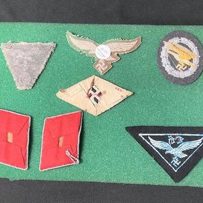 LOT#415B: 6 Nazi Luftwaffe Patches