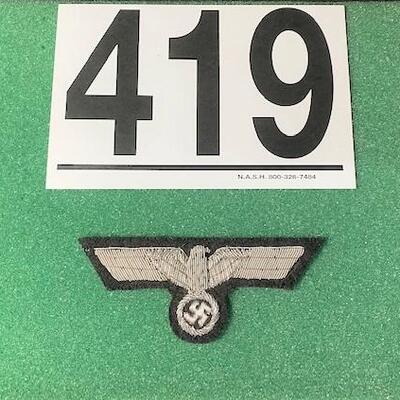LOT#419B: WWII Panzer Badge