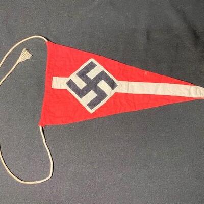LOT#420B: WWII 3rd Reich Hilter Jugend Pendent