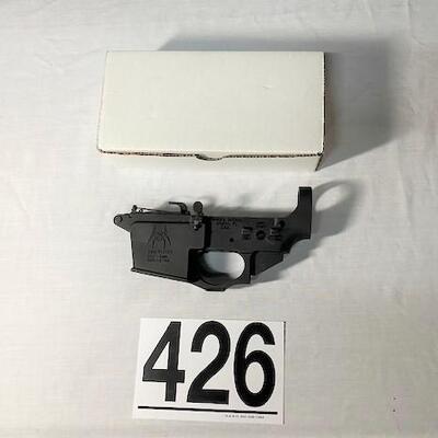 LOT#L426: NOS Spike's Tactical Striped 9mm Lower Receiver