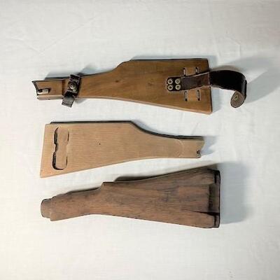 LOT#427: Assorted Stocks Including Mauser, Enfield & Others