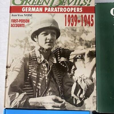 LOT#428: Assorted German Military & Firearm Books (#1)