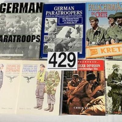 LOT#429: Assorted German Military WWII Books (#2)