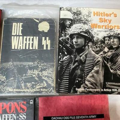 LOT#434: Assorted German Military WWII Books (#7)