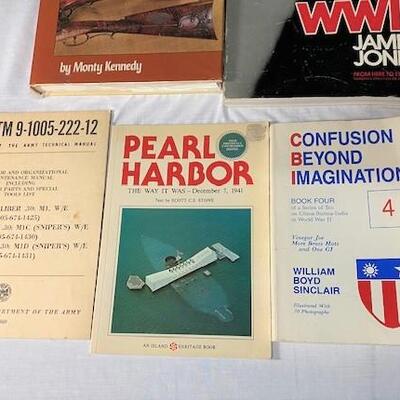 LOT#436: American Firearm & Military WWII Books (#9)