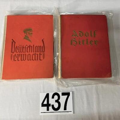 LOT#437: 2 Collectable German WWII Books (#10)