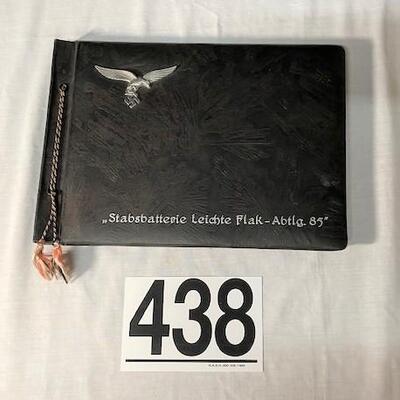 LOT#438: 3rd Reich  Photo Album [NO PHOTOS] (#11)