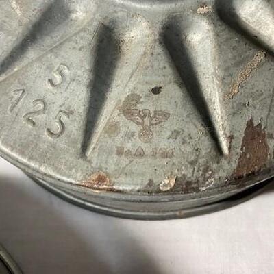 LOT#441: German WWII Gas Mask Filters 3rd Reich Mark