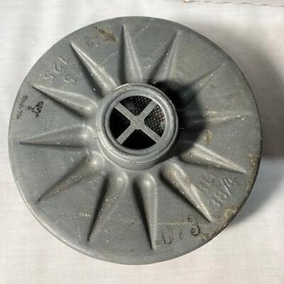 LOT#441: German WWII Gas Mask Filters 3rd Reich Mark