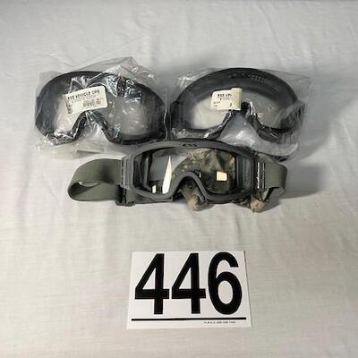 LOT#446: Assorted Goggles