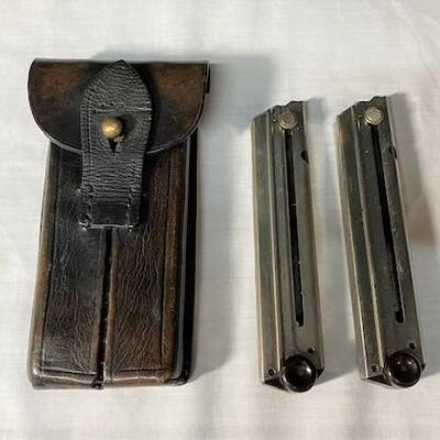 LOT#448: P.08 Luger Magazines (#1)