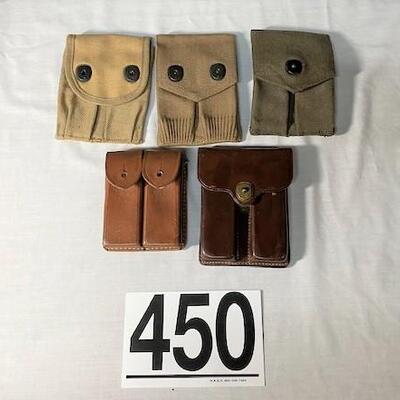 LOT#450: Assorted Magazine Pouches (#1)