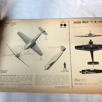 LOT#457: WWII Era Reconition Pictoral Manual