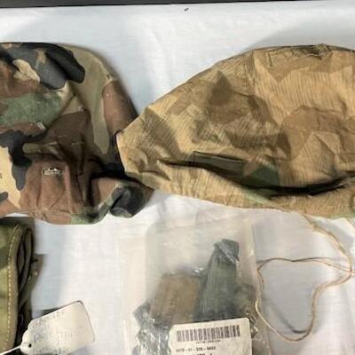 LOT#458: Assorted Military Covers/Pouches (#3)