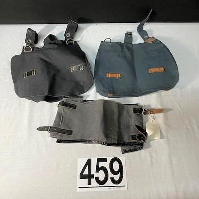 LOT#459: Assorted Luftwaffe Bag & Legging (#4) [3rd Reich Mark on one]