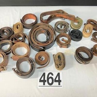 LOT#464: Assorted WWII German & Other Straps