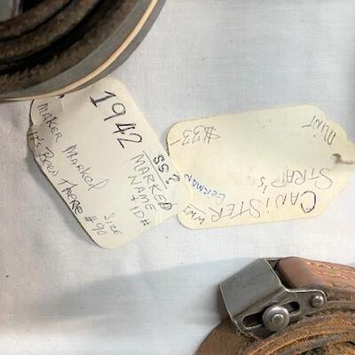 LOT#464: Assorted WWII German & Other Straps