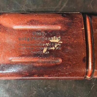 LOT#465: WWII German Navigation Map & Pouch