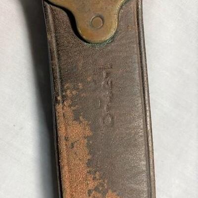 LOT#468: Pair of 1942 Boyle Leather Slings