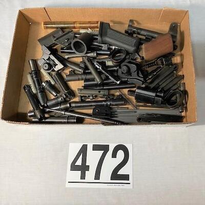 LOT#472: Large Lot of Assorted Gun Parts (#2)