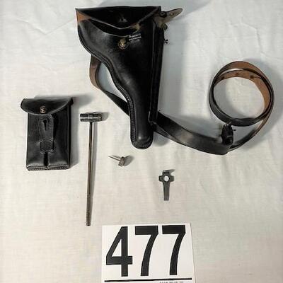 LOT#477: P.08 Luger Holster