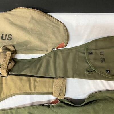LOT#495: 5 M1A1 Bags & Para Bags 